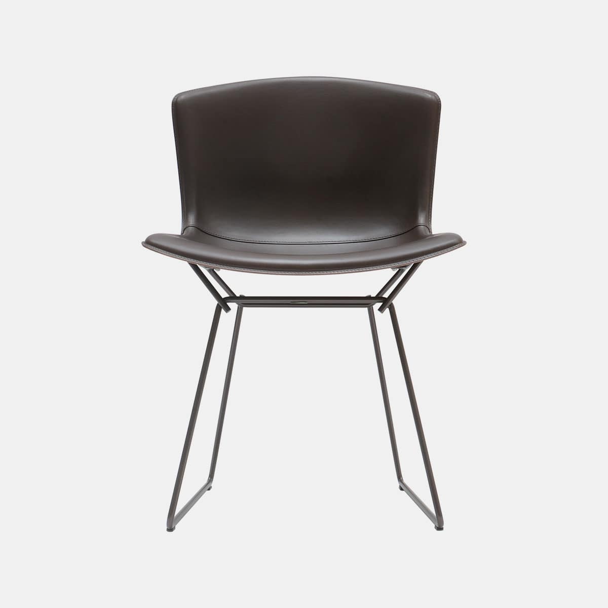 knoll-harry-bertoia-side-chair-koeienhuid-donkerkruin-brons-001shop