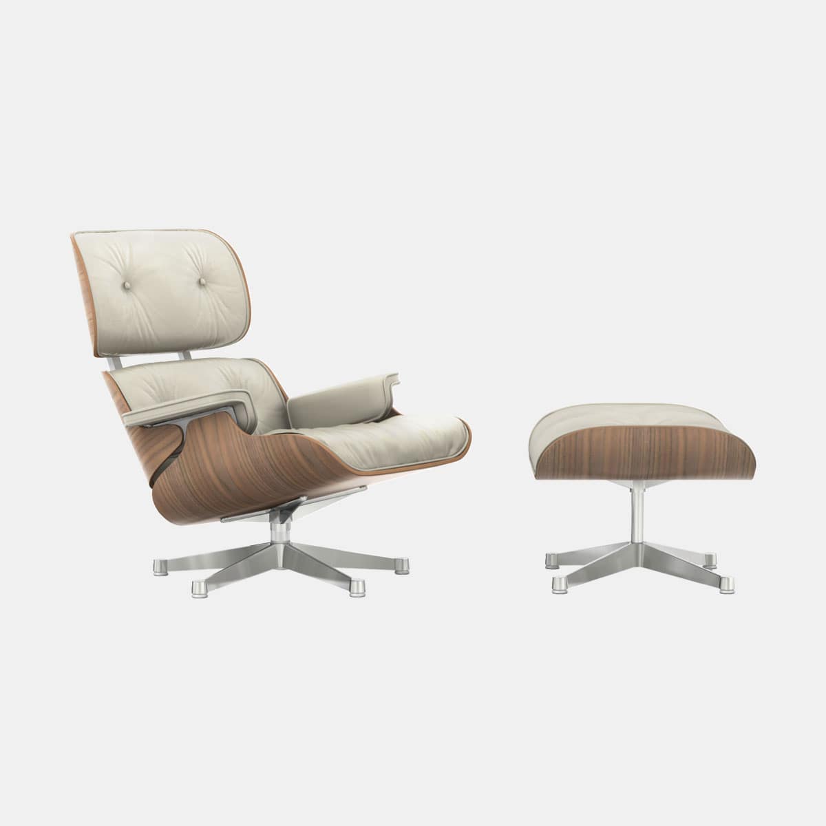 vitra-charles-ray-eames-lounge-chair-ottoman-walnoot-wit-leder-premium-clay-aluminium-gepolijst-001shop