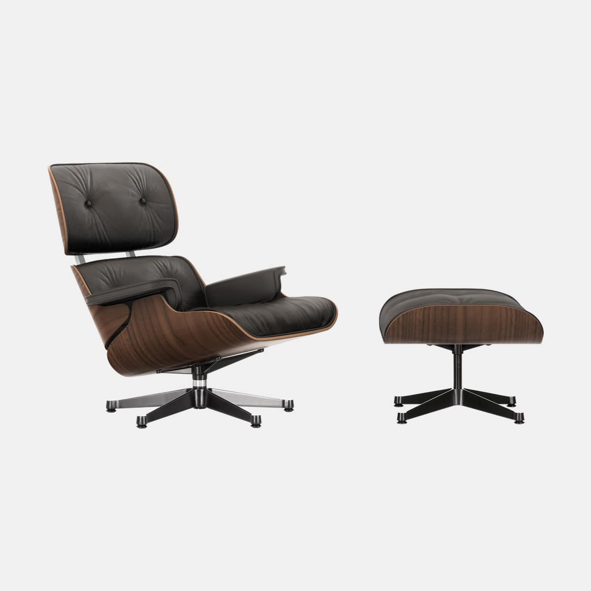 vitra-charles-ray-eames-lounge-chair-ottoman-walnoot-zwart-leder-premium-bruin-aluminium-zijkanten-zwart-001shop